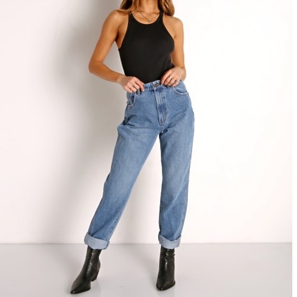 Rollas Elle Super High-Rise Relaxed Skinny Jean - Picture 1 of 5